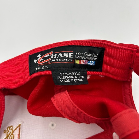 Budweiser Racing Kevin Harvick #4 Strapback Hat Chase Authentics Cap NASCAR Red - Picture 8 of 8